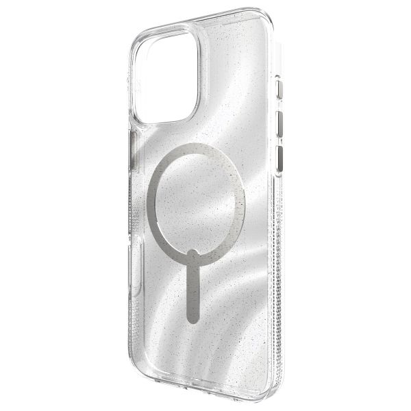 ZAGG Milan Snap Case mit MagSafe für das iPhone 16 Pro Max - Swirl Glitter