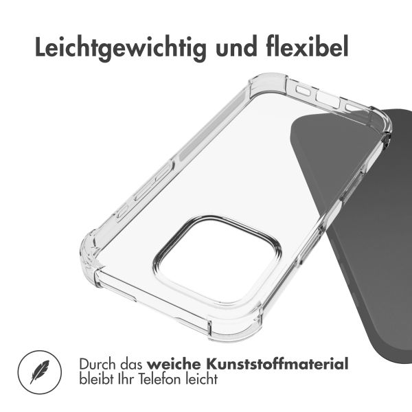 imoshion Shockproof Case für das Apple iPhone 16 Pro - Transparent