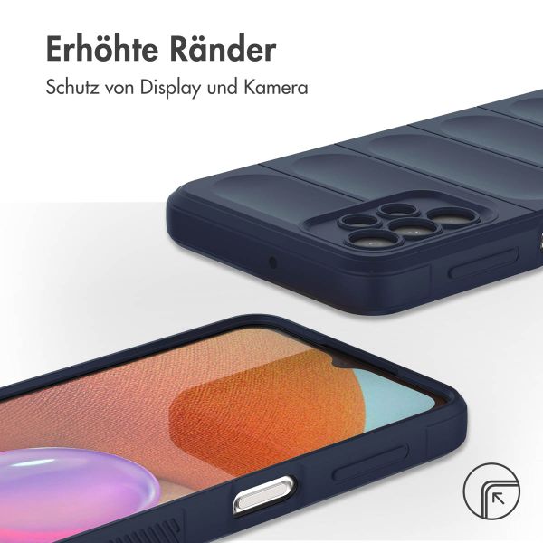 imoshion EasyGrip Back Cover für das Samsung Galaxy A32 (5G) - Dunkelblau