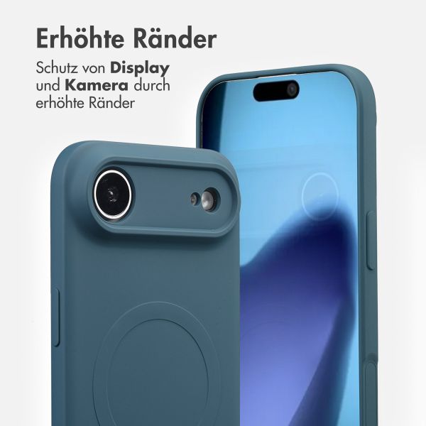 imoshion Color Back Cover mit MagSafe Apple iPhone Air - Dunkelblau