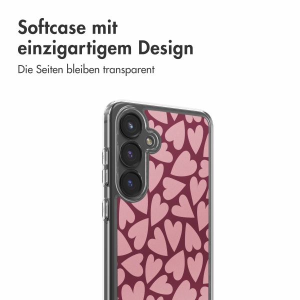 imoshion Design Hülle Samsung Galaxy S24 FE - Hearty Blush