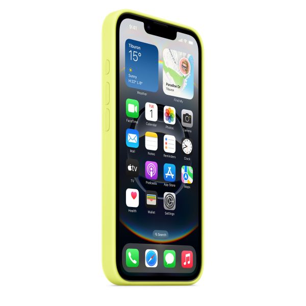 Apple Silikoncase Apple iPhone 16e - Neon Yellow