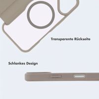 imoshion Transparente Bookcase mit MagSafe Apple iPhone 17 - Beige