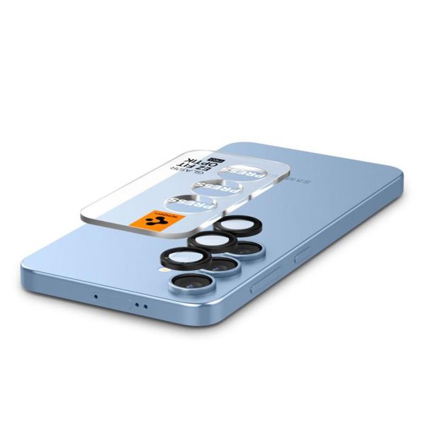 Spigen Glas.tR EZFit Optik Linsen Protektor 2er-Pack für das Samsung Galaxy S25