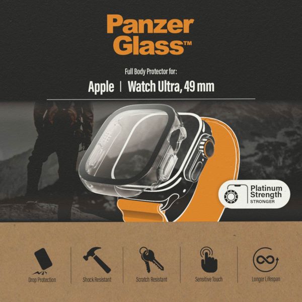 PanzerGlass Full Body Case für das Apple Watch Ultra - 49 mm - Transparent