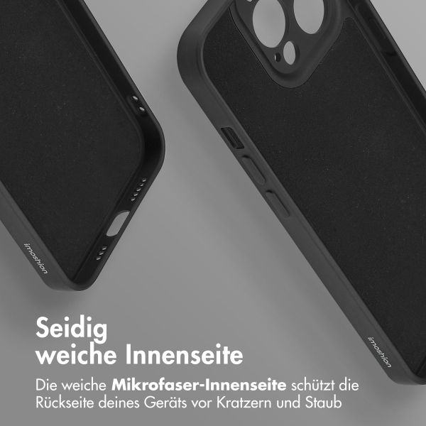 imoshion Color Back Cover mit MagSafe Apple iPhone 13 Pro - Schwarz