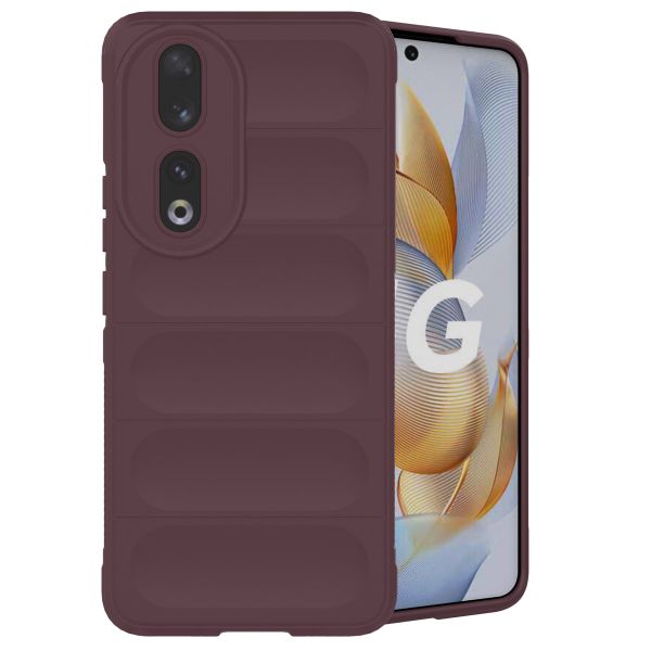 imoshion EasyGrip Back Cover für das Honor 90 - Aubergine