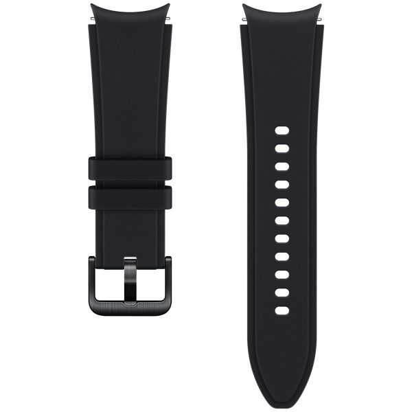 Samsung Original Ridge Sport Armband für die Samsung Galaxy Watch 4 / 5 / 6 / 7 - 20 mm - S/M - Schwarz