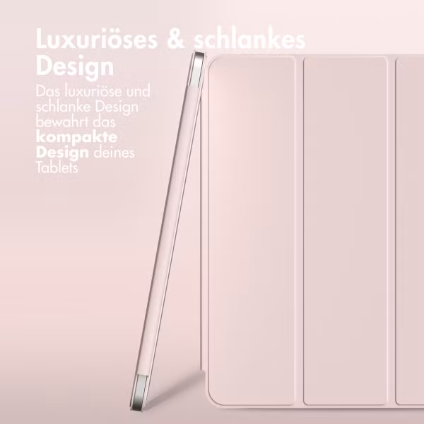 imoshion Magnetic Klapphülle Apple iPad 11 (2025) 11 Zoll A16 / iPad 10 (2022) 10.9 Zoll - Rosa