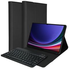 Accezz QWERTY Bluetooth Keyboard Klapphülle für das Samsung Galaxy Tab S9 11.0 Zoll - Schwarz