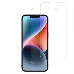 Accezz Displayschutz 2er-pack aus gehärtetem Glas Apple iPhone 13 / 13 Pro / 14 / 16e