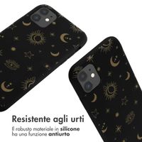 imoshion SilikonHülle design mit Band Apple iPhone 11 - Sky Black