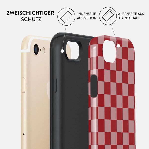 Burga Tough Back Cover für das Apple iPhone SE (2022 / 2020) / 8 / 7 - Cheerleader