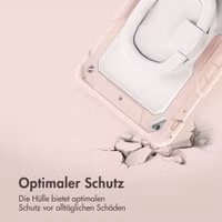 imoshion Rugged Kindersicher Schutzhülle Apple iPad 6 (2018) 9.7 Zoll / iPad 5 (2017) 9.7 Zoll / Air 2 (2014)/Air 1 (2013) - Hellrosa