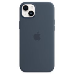 Apple Silikon-Case MagSafe für das Apple iPhone 14 Plus - Storm Blue