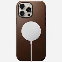 Nomad Modern Leather Case für das iPhone 16 Pro Max - Brown