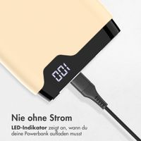 imoshion Powerbank - 20.000 mAh - Schnelles Aufladen und Power Delivery - Gelb