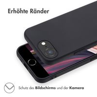 Accezz Color TPU Hülle iPhone SE 4 - Schwarz