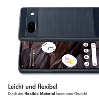imoshion Brushed Back Cover Google Pixel 7a - Dunkelblau