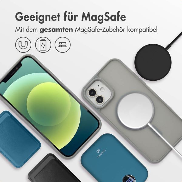 imoshion Color Guard Back Cover mit MagSafe für das iPhone 12 (Pro) - Grau