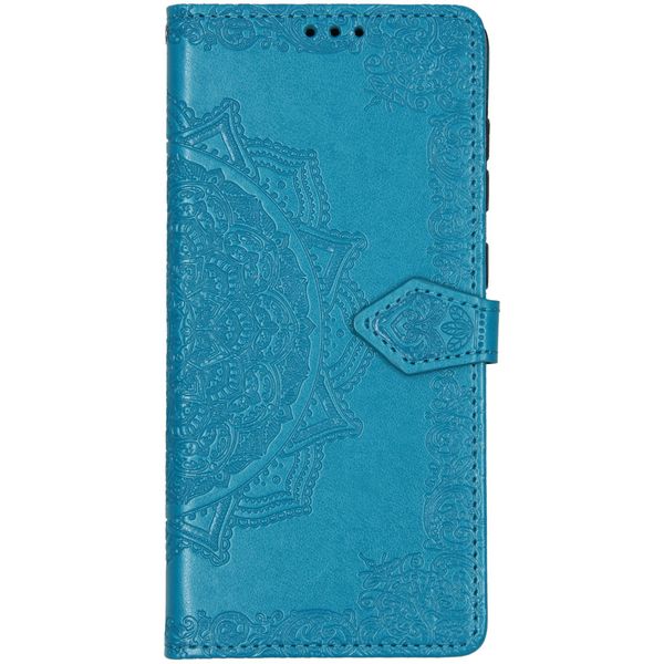 Mandala Klapphülle Türkis für das Samsung Galaxy A71