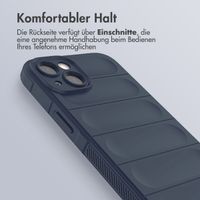 imoshion EasyGrip Back Cover für das iPhone 13 - Dunkelblau