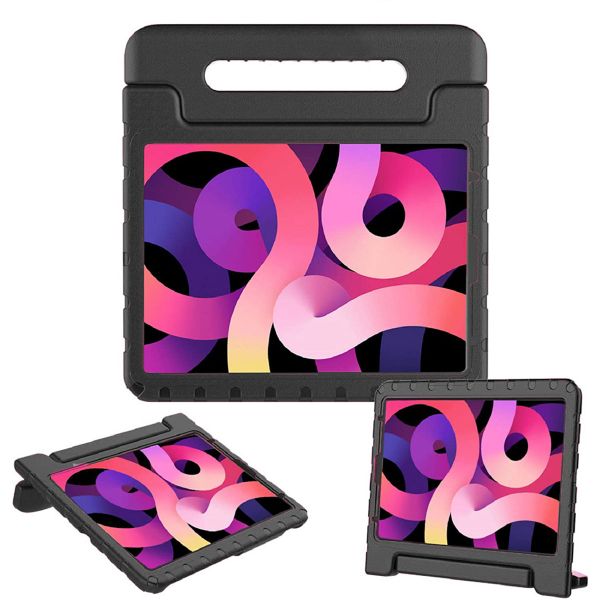 imoshion Schutzhülle mit Handgriff kindersicher Apple iPad Air 5 (2022) / Air 4 (2020) - Schwarz