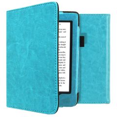 imoshion Vegan Leather Klapphülle Kobo Nia - Hellblau