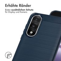 imoshion Brushed Back Cover OnePlus Nord 5 - Dunkelblau
