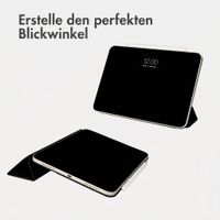 Accezz Leder Trifold Klaphülle Apple iPad Pro 13 (2025) M5 / (2024) M4 - Schwarz
