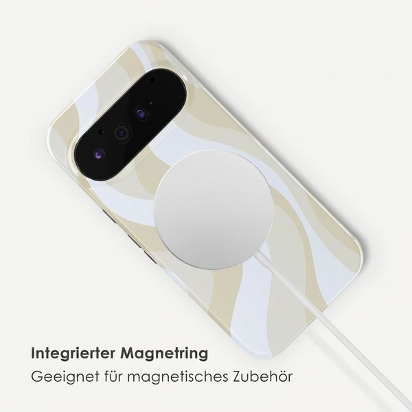 Selencia Vivid Rückabdeckung mit MagSafe Google Pixel 11 - Desert Waves Beige