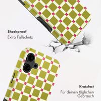 Selencia Vivid Rückabdeckung mit MagSafe Apple iPhone 16 - Check This Olive