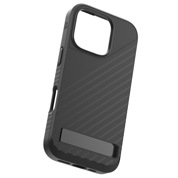 ZAGG Denali Snap KickStand Case mit MagSafe für das iPhone 16 Pro - Schwarz