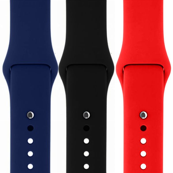 imoshion Silikonband Multipack Apple Watch Series 1-10 / SE / Ultra (2) - 42/44/45/49/45 mm