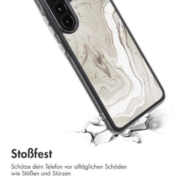 imoshion Design Hülle Samsung Galaxy A36 - Sandy Marble