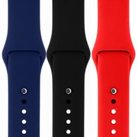 imoshion Silikonband Multipack Apple Watch Series 1-10 / SE / Ultra (2) - 42/44/45/49/45 mm