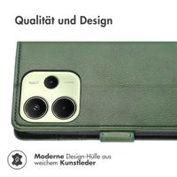 imoshion Luxuriöse Klapphülle Xiaomi Redmi Note 14 (4G) - Grün