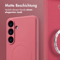 imoshion Color Back Cover mit MagSafe Samsung Galaxy S25 Plus - Dusty Rose