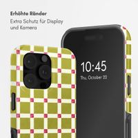 Selencia Vivid Rückabdeckung mit MagSafe Apple iPhone 16 Pro - Check This Olive