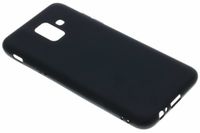 Schwarze Color TPU Hülle für Samsung Galaxy A6 (2018)