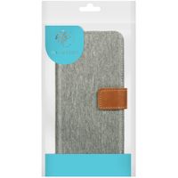 imoshion Luxuriöse Canvas-Klapphülle Samsung Galaxy S5 (Plus) / Neo