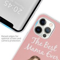 Gestalte deine eigene Apple iPhone 12 (Pro) Gel Hülle - Transparent