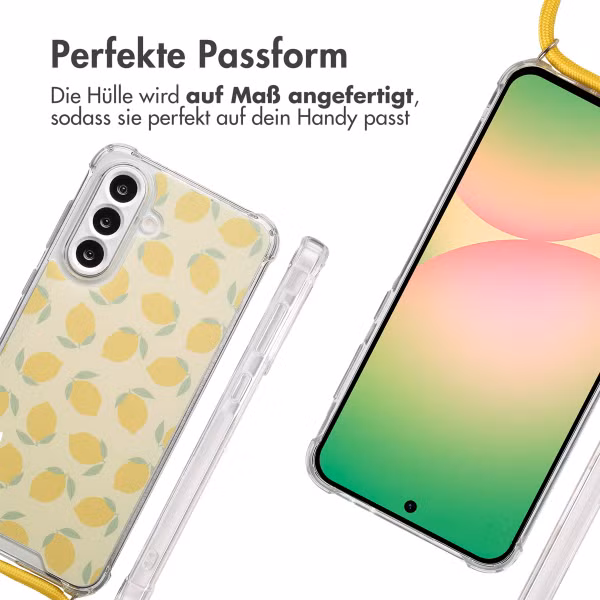 imoshion Design Hülle mit Band Samsung Galaxy A56 - Citrus Dream