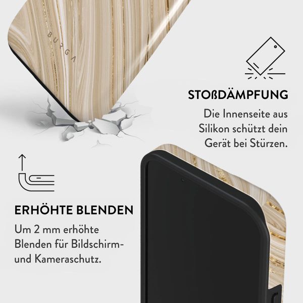 Burga Tough Back Cover für das iPhone 15 - Full Glam