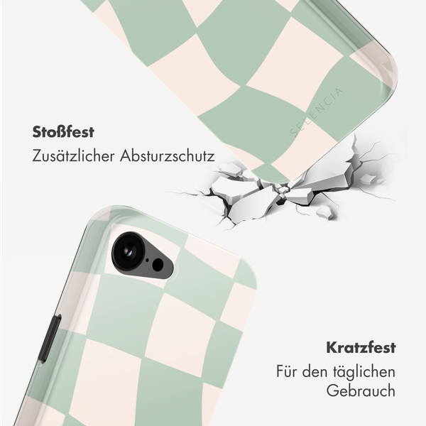 Selencia Vivid Rückabdeckung mit MagSafe Apple iPhone 16e - Groovy Sage Green