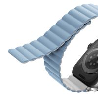 Uniq Revix doppelseitiges Armband für die Apple Watch Series 1 bis 10 / SE / Ultra (2) (44/45/46/49 mm) - Weiß/Blau