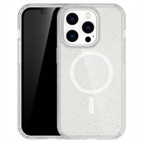 imoshion Sparkle Back Cover mit MagSafe Apple iPhone 13 Pro - Glitzer Transparent