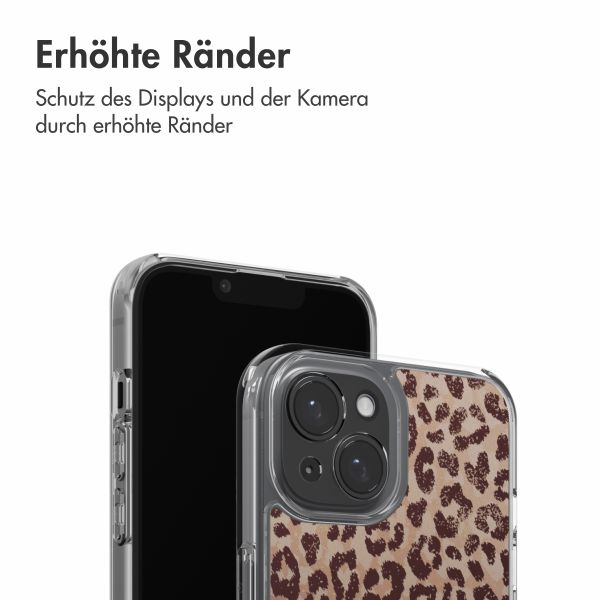 imoshion Design Hülle Apple iPhone 15 - Leopard Mood