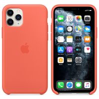Apple Silikon-Case Clementine Orange für das Apple iPhone 11 Pro