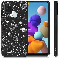 imoshion Design Hülle für das Samsung Galaxy A21s - Space - Weiß